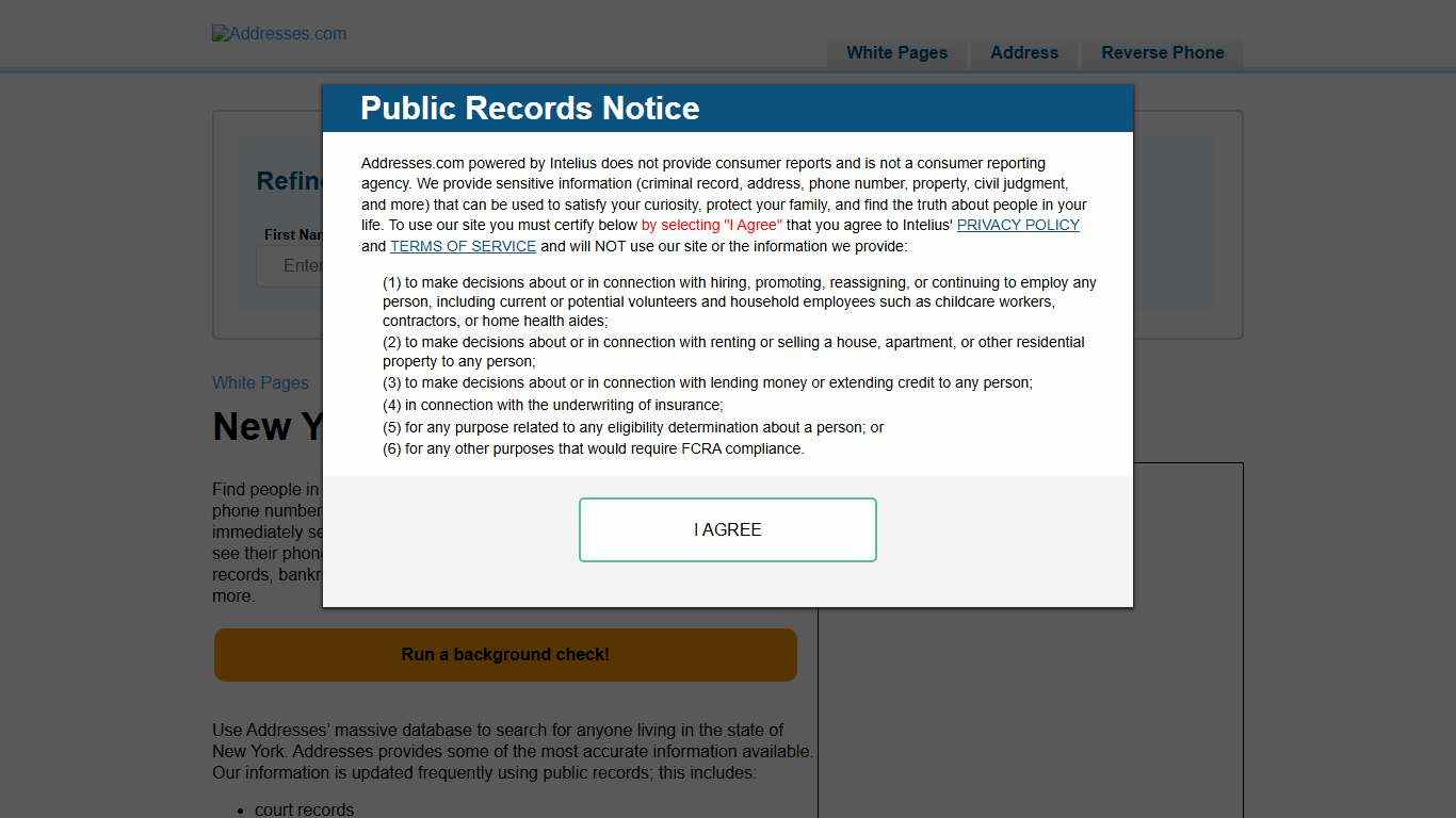 New York White Pages - Phone Book &amp; Directory | Addresses